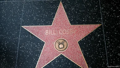 Bill Cosby star on the Hollywood Walk of Fame (Credit: Image Press Agency)
