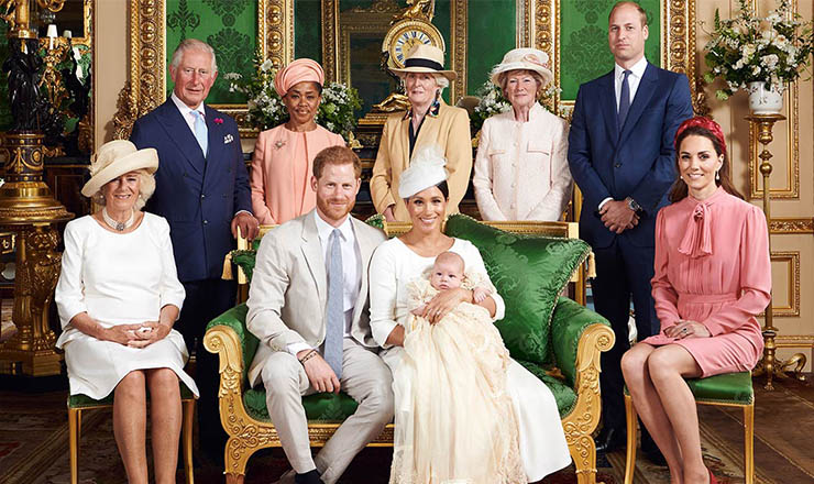 Baby Archie Christening (Credit: Instagram)