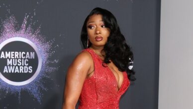LOS ANGELES - NOV 24: Megan Thee Stallion at the 47th American Music Awards - Arrivals at Microsoft Theater on November 24, 2019 in Los Angeles, CA