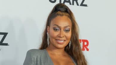 New York, NY - August 20, 2019: La La Anthony wearing dress by Alexandre Vauthier attends STARZ Power Season 6 premiere at Madison Square Garden (Shutterstock)