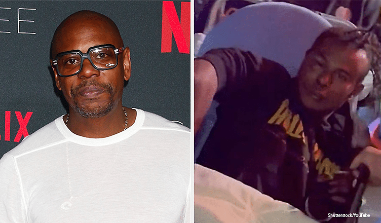 Dave Chappelle Attacker (Credit: Shutterstock/YouTube)