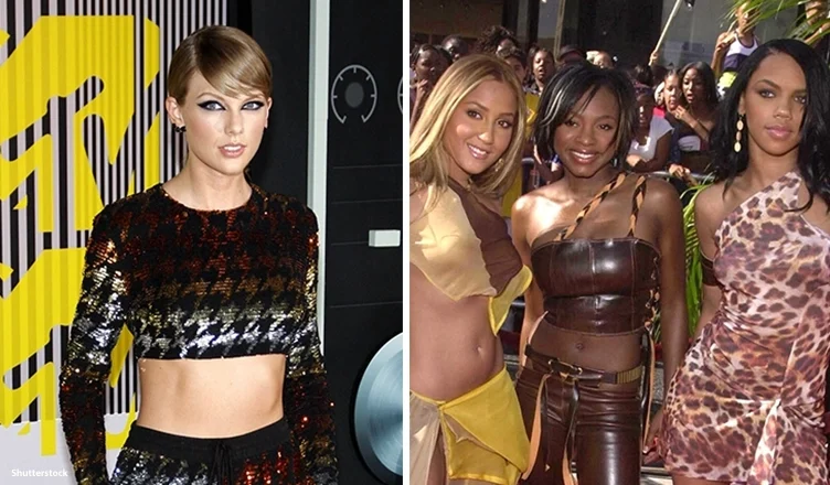 Taylor Swift and 3LW (Credit: Shutterstock)