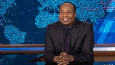 Roy Wood Jr. on The Daily Show (Credit: Comedy Central)