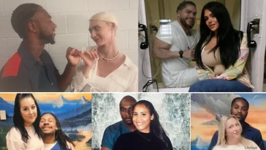 Lifetime Docuseries Prison Brides. (Credit: Lifetime)