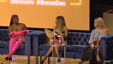 The Real Housewives of Potomac panel at BravoCon 2023 in Las Vegas. (Credit: YouTube/Bravo)