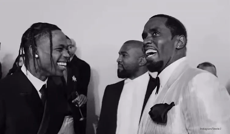 Music producer Stevie J posted video from inside Diddy's 50th birthday part to Instagram on April 3, 2024. (Credit: Instagram/Stevie J)