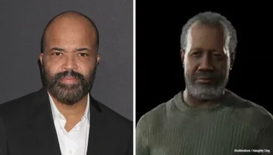 Jeffrey Wright and Isaac of The Last of Us (Shutterstock and Naughty Dog)