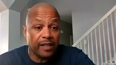 Roger Bonds, former head of security for Diddy, on Piers Morgan Uncensored. (Credit: YouTube)