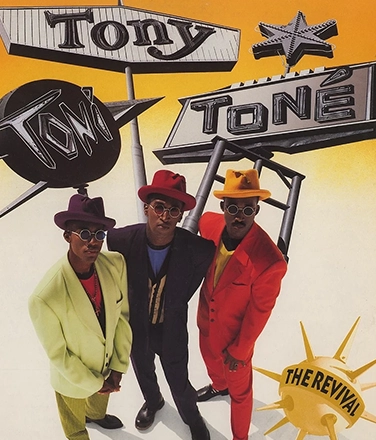 Tony! Toni! Toné! "The Revival" album cover (Credit: Wing)