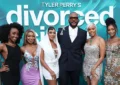 (L-R) Briana Price, Porscha Coleman, Khadeen Indréa, Tyler Perry, LeToya Luckett and Jennifer Sears attend the premiere of "Tyler Perry's Divorced Sistas" at NeueHouse Hollywood on June 06, 2025 in Hollywood, California. (Photo by Robin L Marshall/Getty Images for BET+)