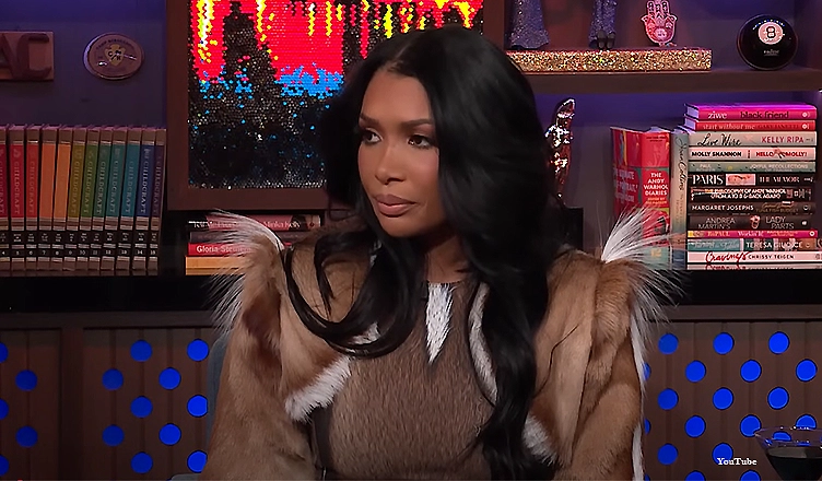 Brit Eady on Watch What Happens Live. (Credit: YouTube/Bravo)