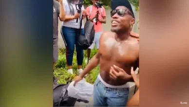 Diddy supporters celebrate Wednesday's verdict with baby oil. (Credit: X.com)
