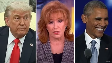 Donald Trump Joy Behar Barack Obama (Credit: YouTube/C-Span and ABC)