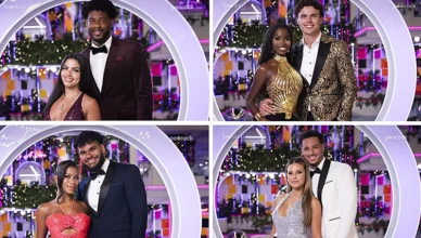 Love Island USA Season 7 Final 4 Couples (Credit: Peacock/X.com)