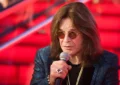 MOSCOW, RUSSIA - MAY 17, 2018: Ozzy Osborne British rock musician during signing ceremony of his name star in the Vegas Crocus City mall. The star will be installed in Alley of Glory at Vegas Crocus City mall. — Photo by MG Foto/Deposit Photos