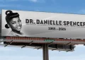 A billboard in Virginia celebrates the life for former child star Danielle Spencer. (Credit: Instagram/@jeremypeltthegriot)