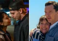 (L-R) Caught Stealing and The Roses opened this weekend in theaters. (Credit: Sony and Searchlight)