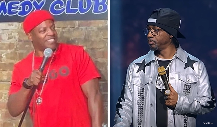Reggie Carroll and Katt Williams (Credit: YouTube/Reggie Carroll and Netflix)