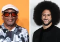 Spike Lee and Colin Kaepernick (Credit: Image Press Agency)
