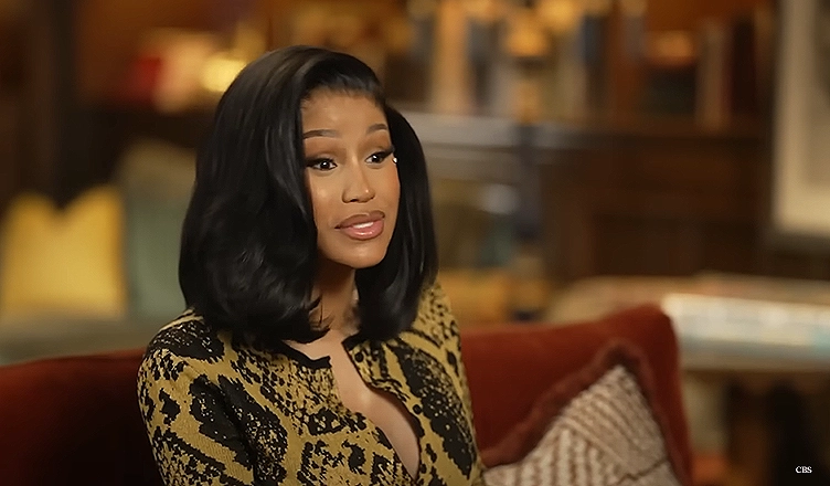Cardi B appeared on CBS Mornings on Wednesday, Sept. 19, 2025. (Credit: YouTube/CBS)