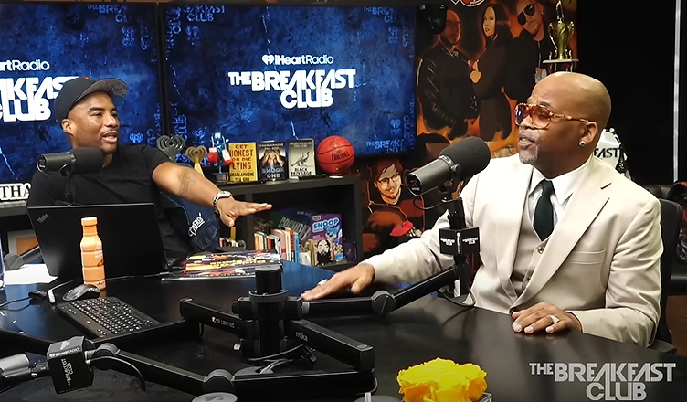 Charlamagne Tha God and Damon Dash Argued on Tuesday, Sept. 16, 2025. (Credit The Breakfast Club/YouTube)