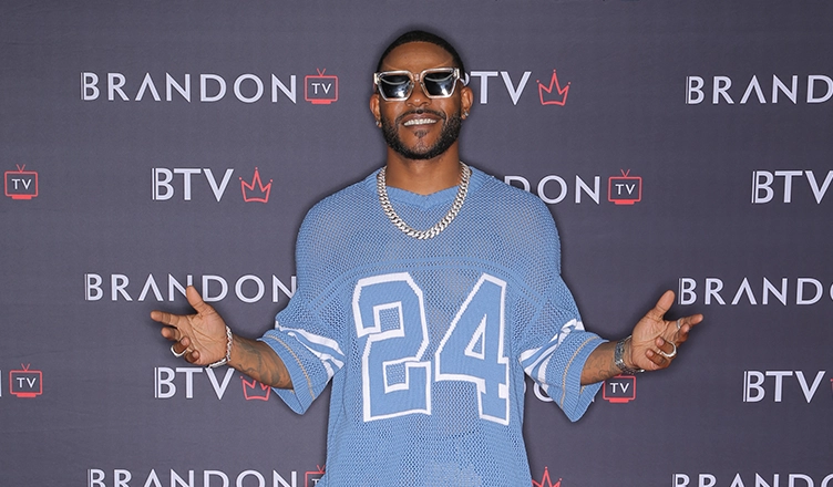 Eric Bellinger attends the Brandon Studios Fall Preview in Burbank, California on Saturday, Sept. 27, 2025 (Credit: Wahb Photography)