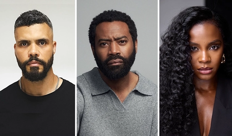 [L-R] Howard Charles, Nicholas Pinnock, Deborah Ayorinde have been cast in the Starz boxing drama "Fightland' from executive producer 50 Cent. (Credit: Starz)