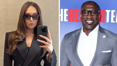 Gabriella Zuniga and Shannon Sharpe (Credit: Instagram/gabriellazuniga and Image Press) Agency