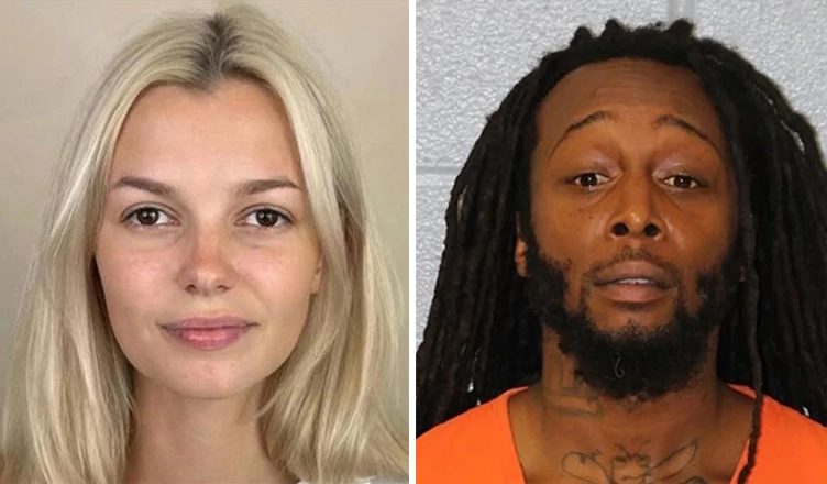 Iryna Zarutska and Decarlos Brown (Credit: GoFundMe and Mecklenburg County Sheriff's Office)