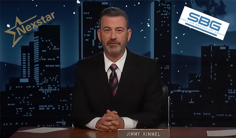 Jimmy Kimmel Live With Nexstar and Sinclair Logos (Credit: ABC, Nexstar, Sinclair)