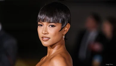 Karrueche Tran arrives at the Los Angeles Premiere Of Sony Pictures' 'The Book of Clarence' at the Academy Museum of Motion Pictures on January 5, 2024 in Los Angeles, California. (Credit: Image Press Agency)