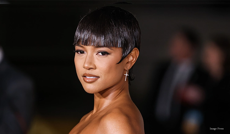 Karrueche Tran arrives at the Los Angeles Premiere Of Sony Pictures' 'The Book of Clarence' at the Academy Museum of Motion Pictures on January 5, 2024 in Los Angeles, California. (Credit: Image Press Agency)
