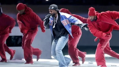 Kendrick Lamar performed in the Super Bowl Halftime Show on Feb. 9, 2025. (Credit: YouTube/NFL)