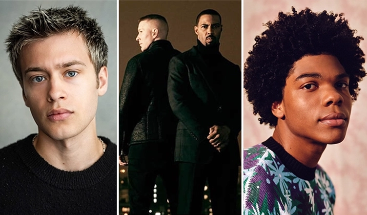 (L-R) Charlie Mann and Spence Moore II will star in Power: Origins (Credit: The image above is courtesy of Yellowbelly/Starz/Harry Eelman)