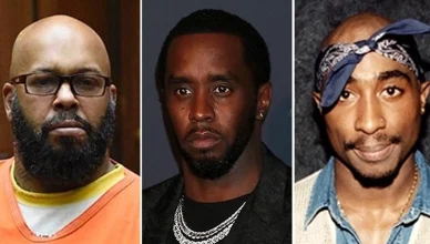 Suge Knight Diddy and Tupac (Credit: YouTube and Image Press Agency)