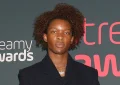 LOS ANGELES - AUG 27: d4vd, David Anthony Burke at the 2023 Streamy Awards - Arrivals at the Century Plaza Hotel on August 27, 2023 in Century City, CA (Credit: Shutterstock)