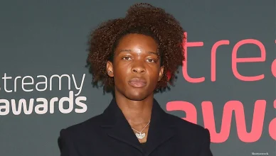 LOS ANGELES - AUG 27: d4vd, David Anthony Burke at the 2023 Streamy Awards - Arrivals at the Century Plaza Hotel on August 27, 2023 in Century City, CA (Credit: Shutterstock)