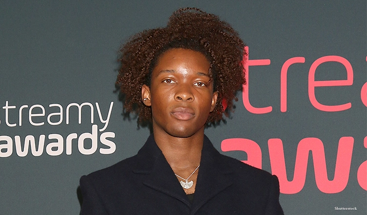 LOS ANGELES - AUG 27: d4vd, David Anthony Burke at the 2023 Streamy Awards - Arrivals at the Century Plaza Hotel on August 27, 2023 in Century City, CA (Credit: Shutterstock)