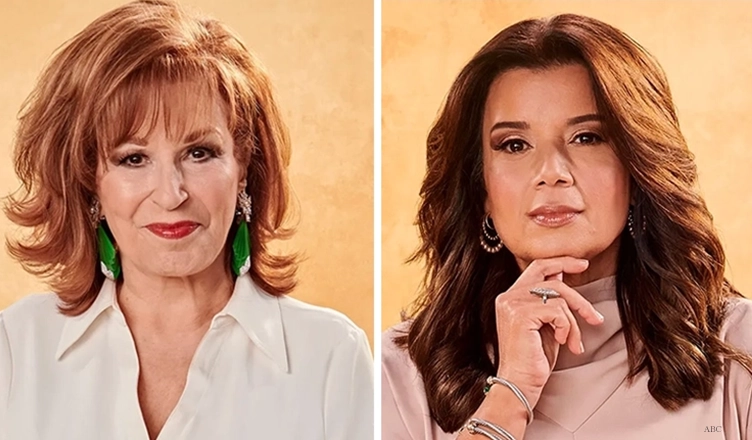 The View co-hosts Joy Behar and Ana Navarro (Credit: ABC/Jeff Lipsky)