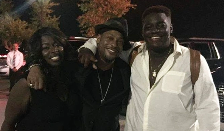 (L-R) Angie Stone, D'Angelo and Michael Archer II (Credit: Michael Archer II personal photo)