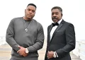 Sean Ringgold as Junior Duncan and Ernie Hudson as L.C. Duncan on Season 6 of The Family Business (Credit: BET+)