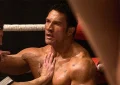 Dwayne "The Rock" Johnson leads the cast of "The Smashing Machine." (Credit: A24)