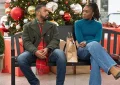 Etienne Maurice and KiKi Layne star in Fake Yourself a Merry Little Christmas (Credit: OWN)