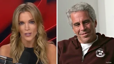Megyn Kelly and Jeffrey Epstein (Credit: YouTube/The Megyn Kelly Show and CBS News)