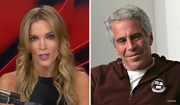 Megyn Kelly and Jeffrey Epstein (Credit: YouTube/The Megyn Kelly Show and CBS News)