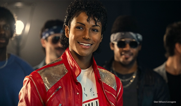 Michael Jackson Biopic Michael (Credit: Glen Wilson/Lionsgate)