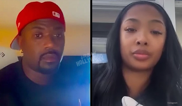Ray J and Princess Love react to Thanksgiving day domestic dispute. (Credit: Instagram)