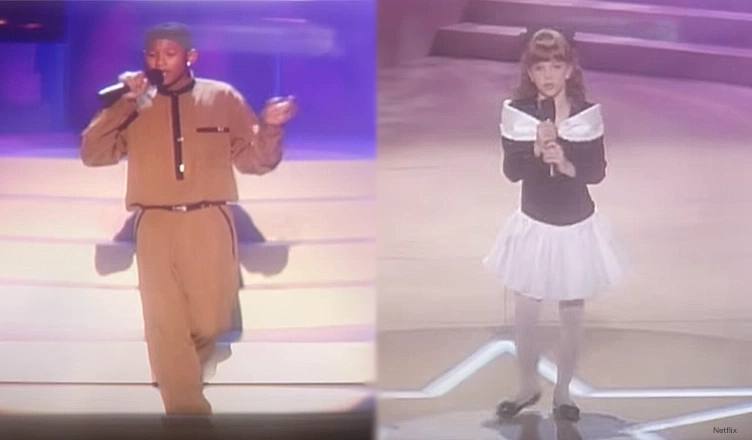 Star Search Usher and Britney Spears Performances (Credit: Netflix)
