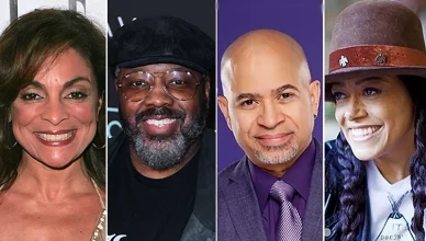 Netflix's "A Different World" sequel adds original stars to cast. (L-R) Jasmine Guy, Kadeem Hardison, Darryl M. Bell, Cree Summer. (Credit: Popular Images and IMDb)