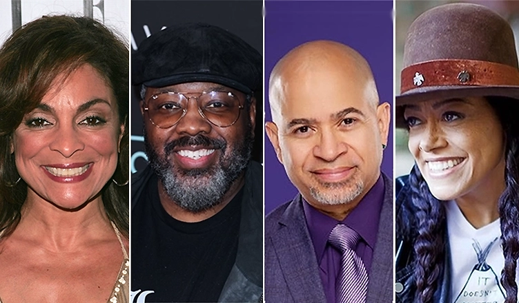 Netflix's "A Different World" sequel adds original stars to cast. (L-R) Jasmine Guy, Kadeem Hardison, Darryl M. Bell, Cree Summer. (Credit: Popular Images and IMDb)